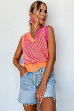 Load image into Gallery viewer, Strawberry Pink Knit Vest
