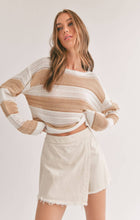 Load image into Gallery viewer, Knitted Striped Sweater
