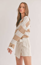 Load image into Gallery viewer, Knitted Striped Sweater
