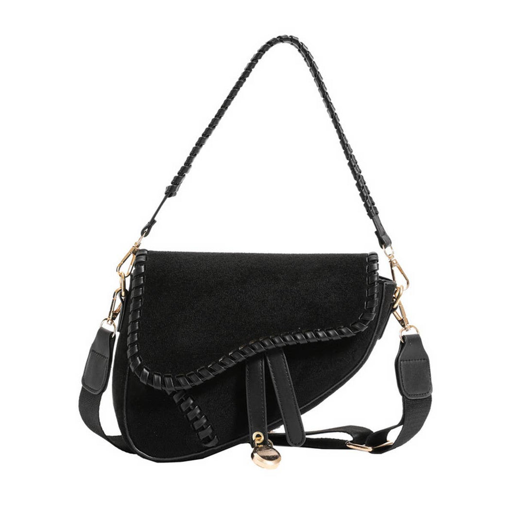 Black Saddle Bag