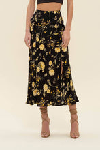 Load image into Gallery viewer, Floral High Waisted Midi Skirt
