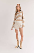 Load image into Gallery viewer, Knitted Striped Sweater
