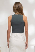 Load image into Gallery viewer, Snap Button Knit Crop Top Tank
