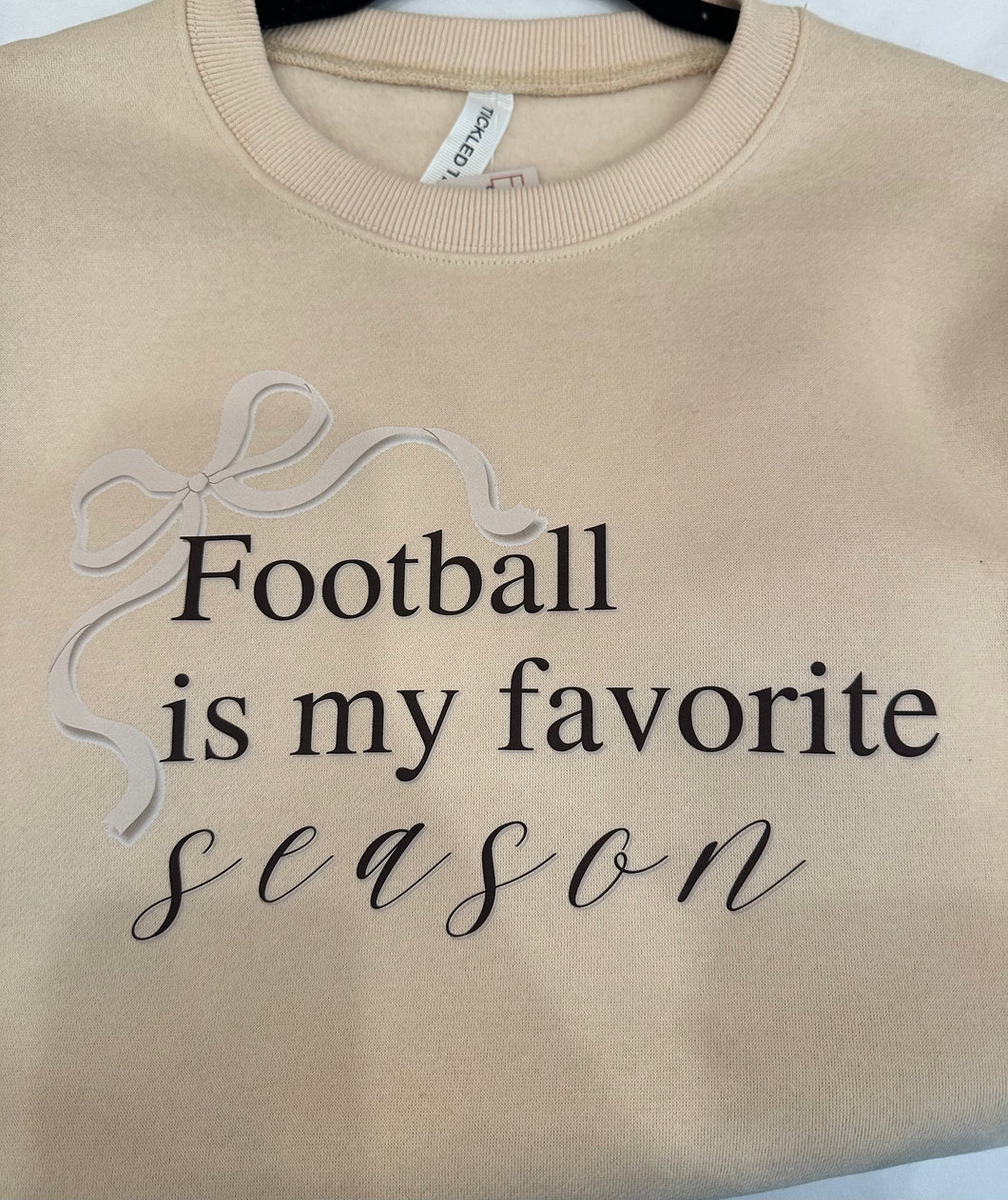 Football Crewneck Sweatshirt