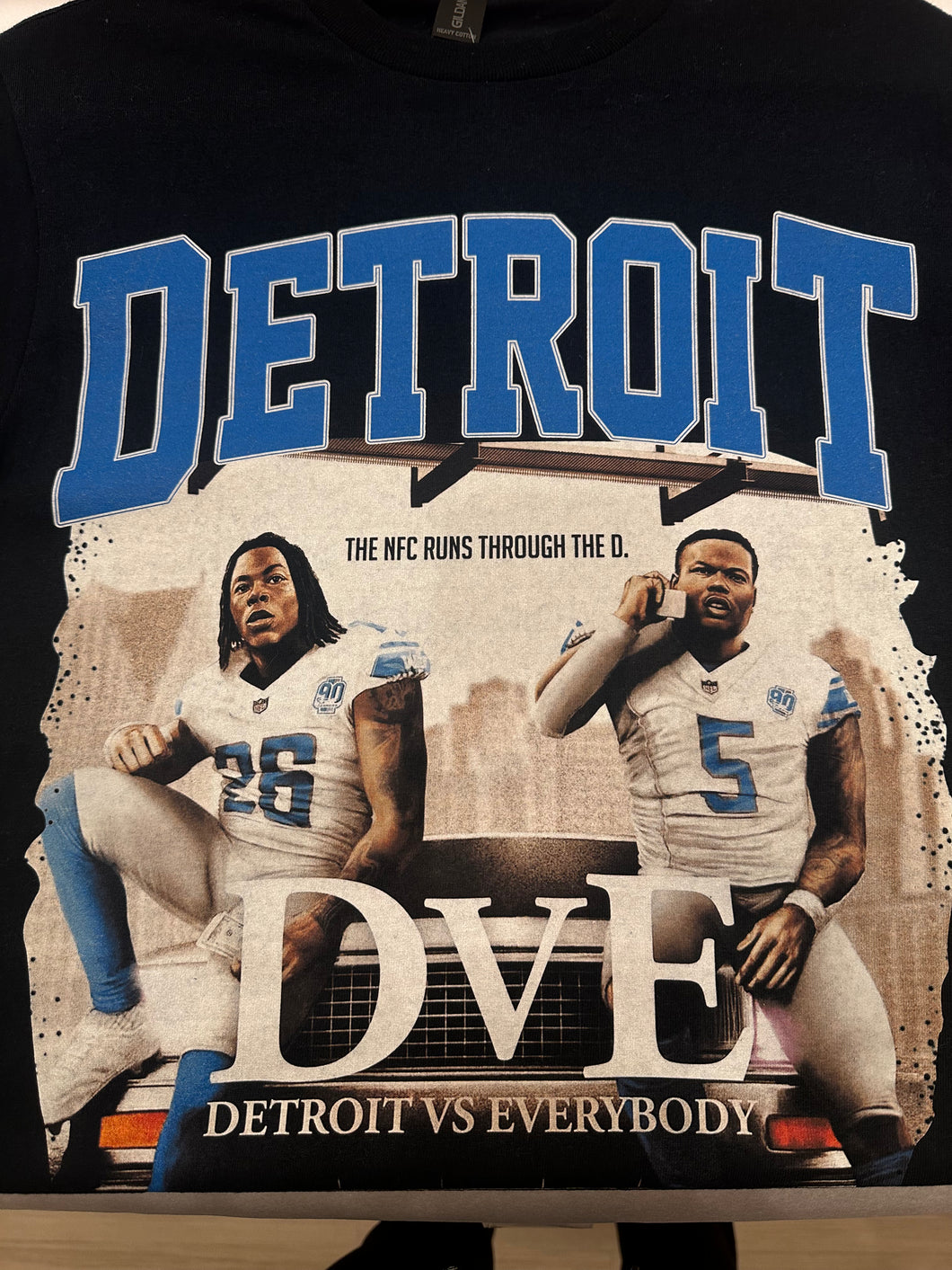 Detroit Football Fan Tee