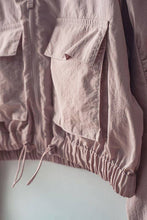 Load image into Gallery viewer, Pink High Neck Zipper Jacket
