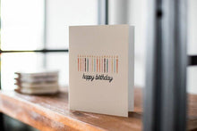 Load image into Gallery viewer, Happy birthday Candles Card
