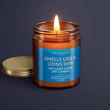 Load image into Gallery viewer, Smells Like A Lions Win | Detroit Lucky Game Day Candle: Appalachian Mountains
