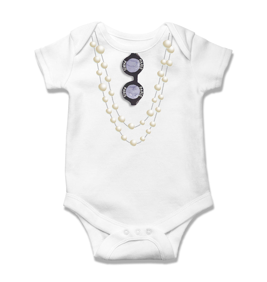 Pearl Necklace Onesie